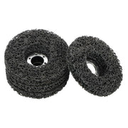 DURAFORCE 10 PCS 4-1/2" x 7/8" Black Diamond Grinding Discs Strip Discs for Angle Grinder