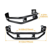 DURAFORCE Rear Bumper Bar & Hitch Kit For John Deere Z235 Z345M Zero-Turn Mowers #BM24481