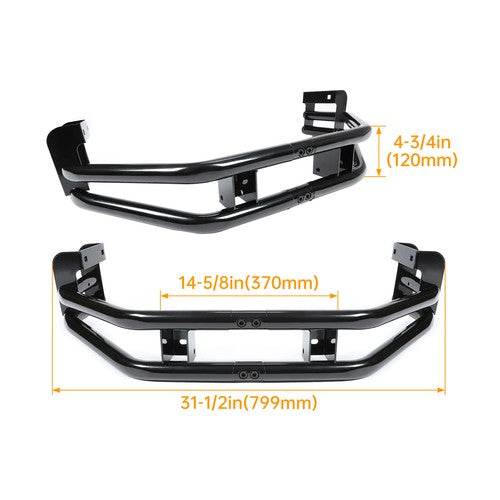 DURAFORCE Rear Bumper Bar & Hitch Kit For John Deere Z235 Z345M Zero-Turn Mowers #BM24481