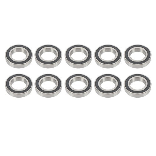 DURAFORCE 10 Pcs R24-2RS 1-1/2×2-5/8×9/16" Double Rubber Seal Deep Groove Ball Bearing