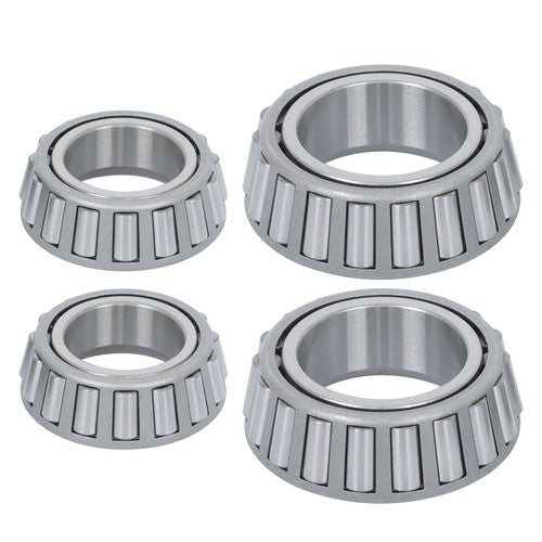 DURAFORCE For 5200-6000lbs Spindle w/ Bearings 2 Sets 6 on 5.5" Galvanized Trailer Hub Kit