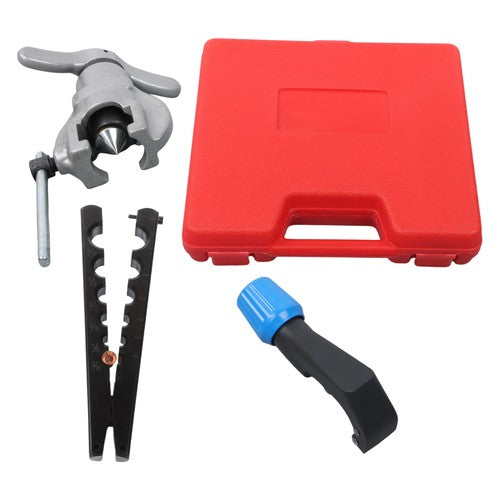 DURAFORCE Eccentric Flaring Tools Set & 45° Tube Cutter Kit for 7 Dies Sizes 3/16"-3/4"