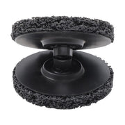 DURAFORCE 2 Pack 4.5" Spun-Fiber Discs Paint Eater Discs for Rotating Palm Sander