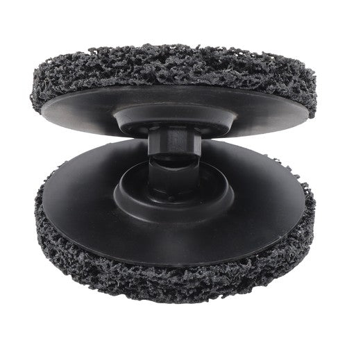 DURAFORCE 2 Pack 4.5" Spun-Fiber Discs Paint Eater Discs for Rotating Palm Sander