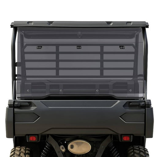 DURAFORCE Smoked Windshield for Kawasaki Mule Pro FXT DXT Tinted Rear Windshield
