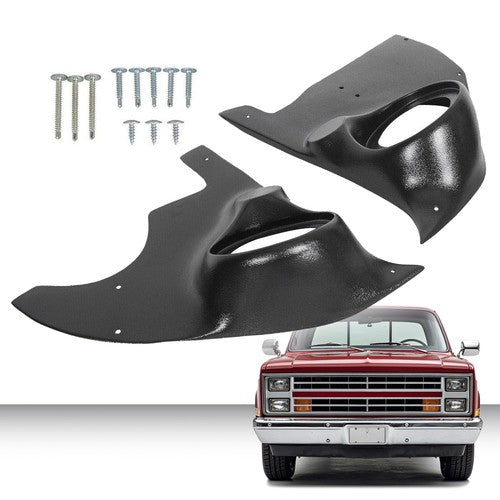 DURAFORCE Pair Speaker Kick Panels For Chevrolet C10/C15 81-1987 Chevrolet Blazer Crew Cab
