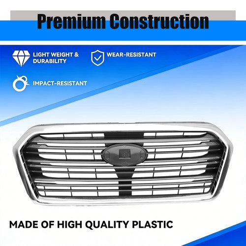 DURAFORCE For 2019 2020 2021 2022 Subaru Ascent #91121XC01A Front Bumper Grille Chrome