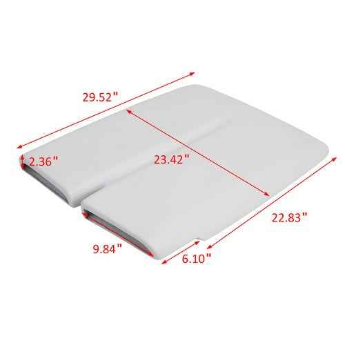Fiberglass Hood Scoop for Plymouth Duster 1970-1976 71 72 73 74 75 Molding Bezel