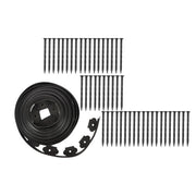 DURAFORCE L-shaped Landscape Edging Border Kit 40 FT No-Dig Garden Edge Lawn Border