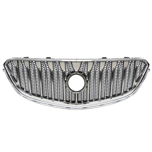 DURAFORCE For Buick Enclave Brand Chrome Black Front Upper Grill Grille 2013-2017