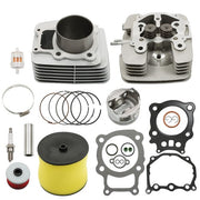 DURAFORCE Standar Bore Cylinder Head Piston Kit For 2000-2006 Honda Rancher Trx350 TRX 350