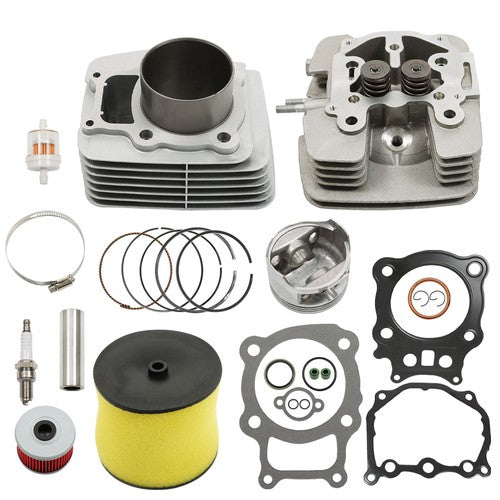 DURAFORCE Standar Bore Cylinder Head Piston Kit For 2000-2006 Honda Rancher Trx350 TRX 350