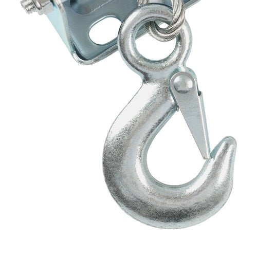DURAFORCE 1600lbs Hand Winch Hand Crank Trailer Winch W/10m (32ft) Cable Manual Winch