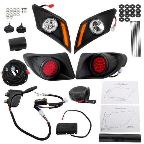 DURAFORCE LED Deluxe Golf Cart Light Kit For Yamaha Drive2 2017-Up