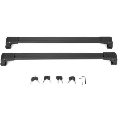 Aluminum Roof Rack Rail Cross Bars for Kia Soul 2014-2019 Luggage Cargo Carrier