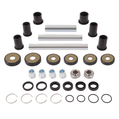 Front Rear A Arm Bushings Shaft Kit Galvanized for Honda Rincon 650 680 2003-2022