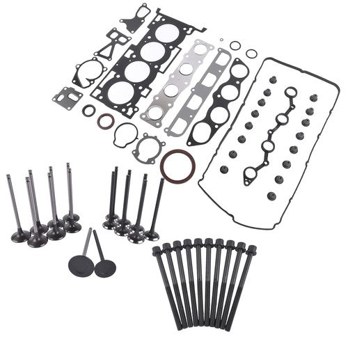 DURAFORCE Head Gasket Bolts + Valves Set for Hyundai Sonata Genesis Coupe Kia Optima 11-16