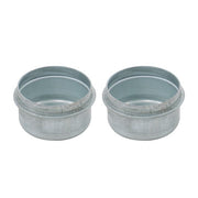 DURAFORCE NEW Sets of 2 5-Lug 4.5" Trailer Wheel Hub Kits For 3500 lb #84 Trailer Axles