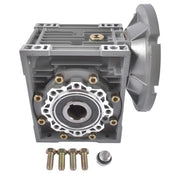 DURAFORCE MRV063 Ratio 100:1 Worm Gear Speed Reducer, 56C Flange 0.57HP Input, Keyed Shaft