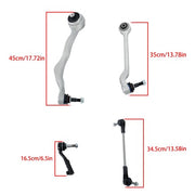 DURAFORCE 8PC Front Suspension Lower Control Arm Sway Bar Kit For BMW 1 3 Series F20 F30