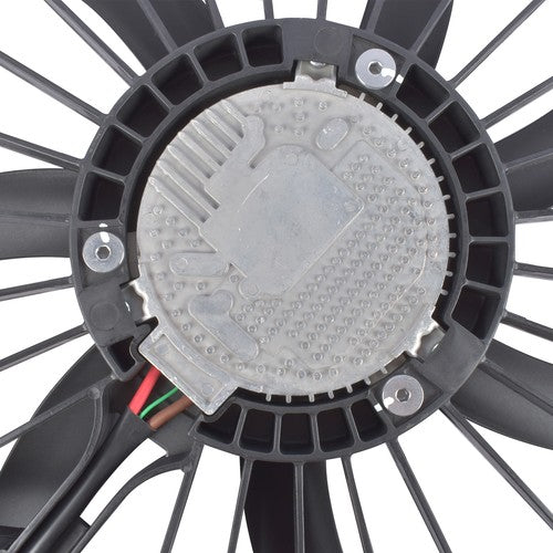 DURAFORCE Radiator Fan Assembly with Brushless Motor for Chevy Traverse Buick Enclave 3.6L