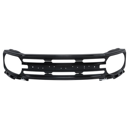 DURAFORCE For Ford Bronco Sport 2021-2023 Front Bumper Upper Grille Durable Plastic Black