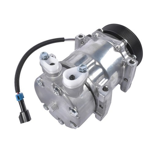 DURAFORCE New AC Compressor w/ Clutch for International 4300 4300LP MV607 Base 2014-2020