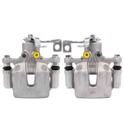 DURAFORCE 2Pcs Rear Driver & Passenger Brake Caliper with Bracket for Kia Soul 2014-2018