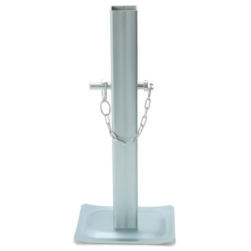 8000lbs Drop Leg Foot Pad for Square Jacks with 2 Inch Tube Trailer Camper