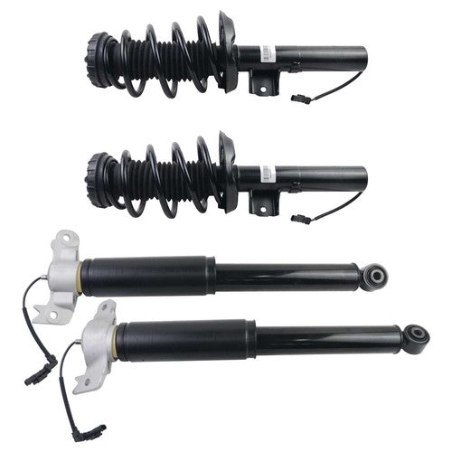 DURAFORCE 4X Front Rear Suspension Shock Struts W/Electric Fits Cadillac XTS 2013-2019