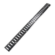 DURAFORCE Heavy Duty 6 Pack 5FT E Track Rails Carbon Steel Black Powder Coated Universal