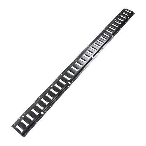 DURAFORCE Heavy Duty 6 Pack 5FT E Track Rails Carbon Steel Black Powder Coated Universal