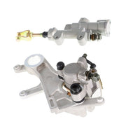 DURAFORCE Rear Brake Master Cylinder &Brake Caliper &Hose Assembly For Honda CRF450 CRF250