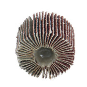 DURAFORCE 5 Pack 1-1/2" x 1" x 1/4" Shank Mounted Flap Wheels 60 Grit Aluminum Oxide