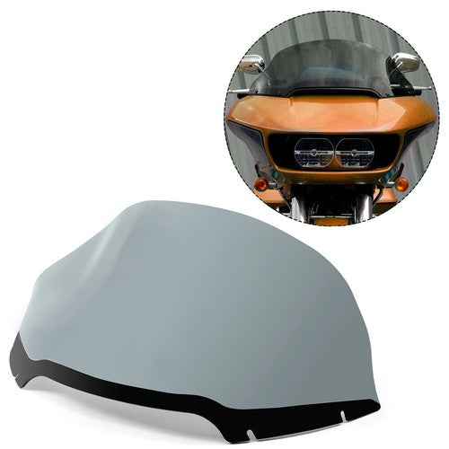DURAFORCE Windshield Windscreen 14 Smoke for Harley Road Glide FLTRX Special FLTRXS 15-24
