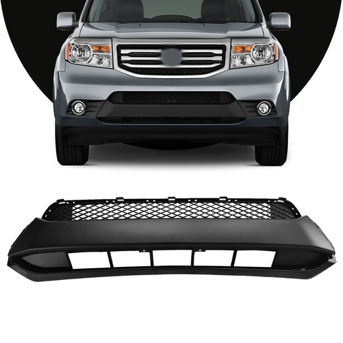 DURAFORCE 71103-SZAA50 Front Bumper Grille Lower Mesh for Honda Pilot 2012 2013 2014 2015