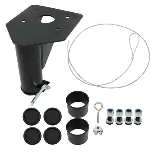 DURAFORCE Adjustable Forward Offset 12"-17" Wheel Adapter Hitch to Gooseneck Fifth (5th)