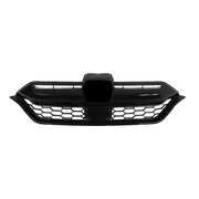 DURAFORCE For Honda CR-V 2020-2022 Plastic Front Bumper Grille w/ 2pcs Chrome Trim Strip