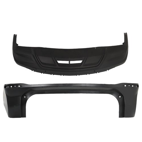DURAFORCE Rear Upper/Lower Bumper Cover Primered NEW For 2018-2020 Chevy Equinox L LS LT