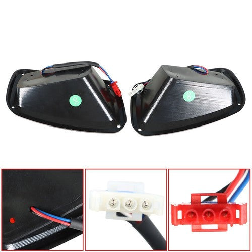 DURAFORCE For EZGO TXT, ST Golf Cart Full LED Rear Tail Light 2 LED Taillights 1996-2014