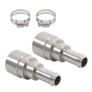 DURAFORCE Heater Core Coolant Hose Connectors For 98-2014 Chevy Silverado/GMC Sierra 1500