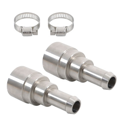 DURAFORCE Heater Core Coolant Hose Connectors For 98-2014 Chevy Silverado/GMC Sierra 1500