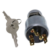 DURAFORCE For EZGO Golf Cart Key Switch 4 Prong 2 Keys 81-UP Gas & Electric 33639G01