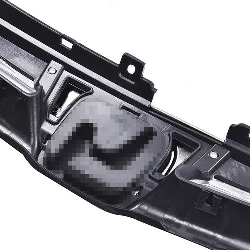 DURAFORCE Front Grille Plastic Bumper Black Trim For Honda Accord 4-door Sedan 2006 2007