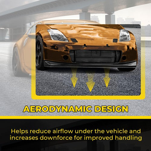 JDM Style NS N PP Front Bumper Chin Lip Body Kit For 2003 2005 Nissan 350Z Z33