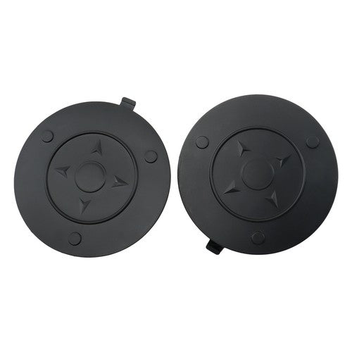 DURAFORCE 2 Pack 8" Glass Suction Cups with Pressure Gauge 440 lb Load Capacity