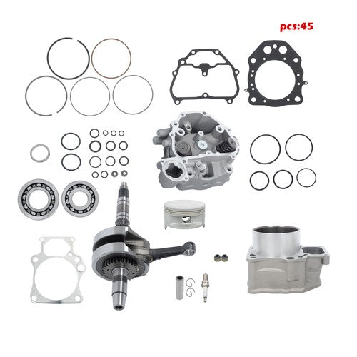 DURAFORCE New ATV 2009-2024 Fit For Honda TRX420 crankshaft cylinder head Engine Kit