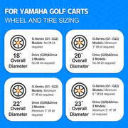 DURAFORCE For 2003-2007 Yamaha Golf Cart G22 Gas / Electric Black 6'' A-Arm Lift Kit