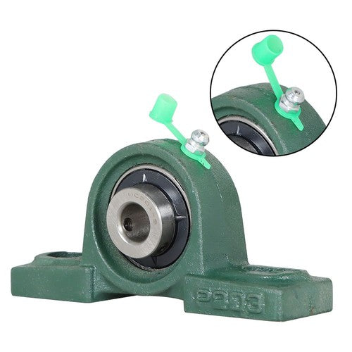 DURAFORCE 2 Bolt 4 PCS UCP201-8 Solid Base Pillow Block Bearing 1/2" Bore Self Aligning
