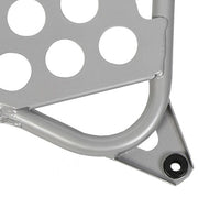 DURAFORCE Silver Heel Guards footrest stand For Yamaha Banshee LH+RH Nerf Bars 87-06 1990